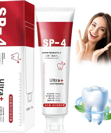 🦷 SP-4 Probiotic Whitening Toothpaste | Deep Clean, Fresh Breath & Brighter Smile